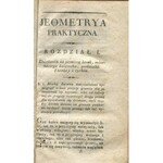 ZABOROWSKI Ignacy - Jeometrya praktyczna [1820]