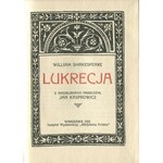 [Szekspir] SHAKESPEARE William - Lukrecja [oprawa wydawnicza]