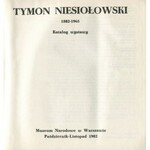 NIESIOŁOWSKI Tymon - 1882-1965. Katalog wystawy