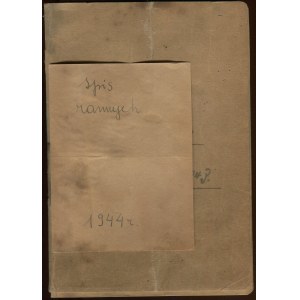 [Powstanie warszawskie] Rękopiśmienny spis rannych z sierpnia i września 1944 r. [Śródmieście]