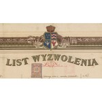 [Kolomyja] Befreiungsbrief für den Metzger Piotr Stadniczeńko [1899].