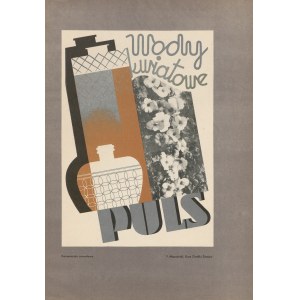 reklama MACZYŃSKI F. - Wody kwiatowe Puls [1933]