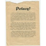 [ulotka niemiecka] POLACY! Zerwijcie z bandytami. Zerwijcie z agentami Moskwy!