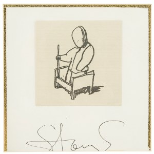 Stasys Eidrigevicius (b. 1949), Title page from the book Erotics, 2011.