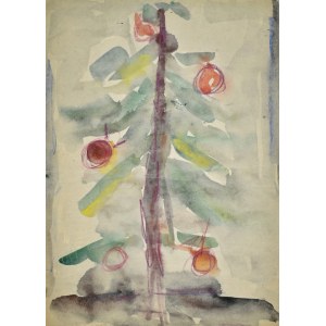 Krystyna Pelletier (1914-2007), Świąteczne drzewko
