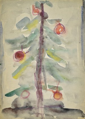 Krystyna Pelletier (1914-2007), Świąteczne drzewko
