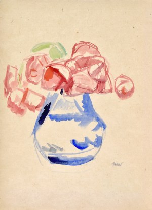 Wojciech WEISS (1875-1950), Kwiaty w wazonie, 1907