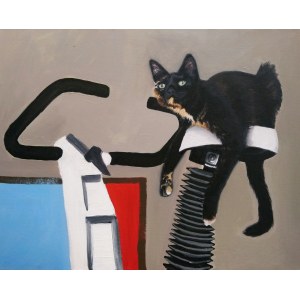 Izabela Najuch (b. 1994), Cat, 2020