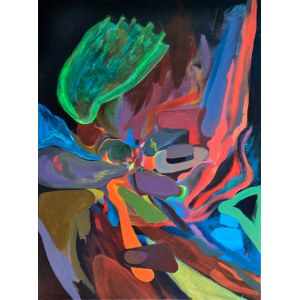 Dominika Fedko-Wójs (ur. 1992), Flow 2, Abstract IIIb, abstract series, 2016