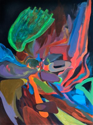 Dominika Fedko-Wójs (ur. 1992), Flow 2, Abstract IIIb, abstract series, 2016