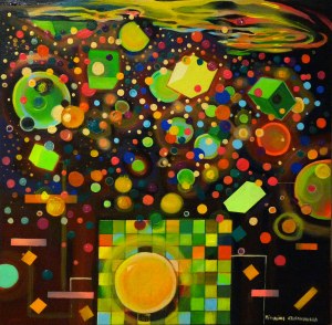 Michalina Czurakowska (ur. 1986), Colored circles, 2020