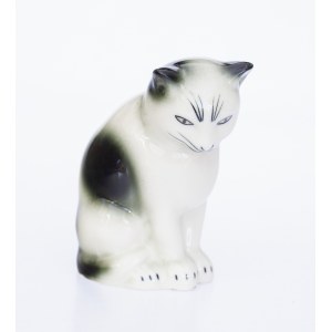 Figurka Kot - Zakłady Porcelany i Porcelitu w Chodzieży