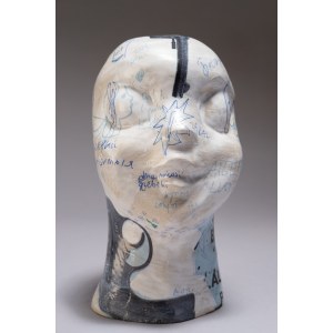 Małgorzata ET BER Warlikowska, Ceramic head.