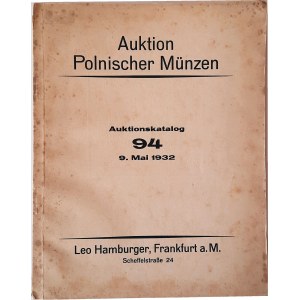 Katalog aukcji kolekcji M. Frankiewicza (oryginał), Berlin 1930