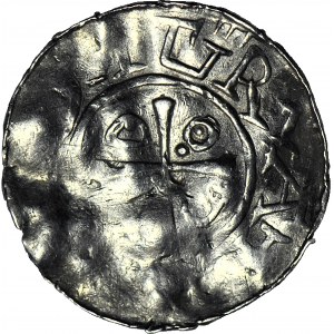 Niemcy, Saksonia, Goslar, Otto III 983-1002, Denar
