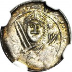 Władysław II Wygnaniec 1138-1146, Denar, książę i biskup, C-N, menniczy