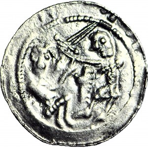 Władysław II Wygnaniec 1138-1146, Denar, orzeł i zając