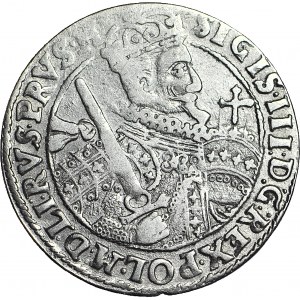 RRR-, Sigismund III Vasa, Ort 162, letzte Ziffer des Datums fehlt, dreistelliges Datum