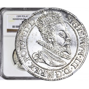 Sigismund III Vasa, Sixpence 1599, Malbork