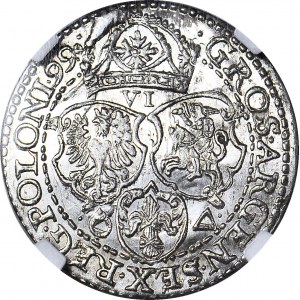 Sigismund III Vasa, Sixpence 1599, Malbork