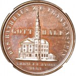 Śląsk, Medal 1858, zniszczenie ratusza w Ząbkowicach Śląskich, wyśmienity