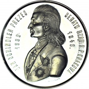 R-, Królestwo Polskie, Medal 1881, Jan Schindler, Kraków, 63,5mm