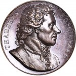 Medal Tadeusz Kościuszko, 1818, WYŚMIENITY - jak lustrzanka