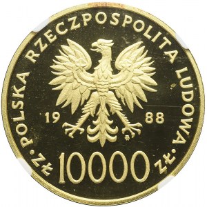 10000 złotych 1988, Jan Paweł II, Pontyfikat