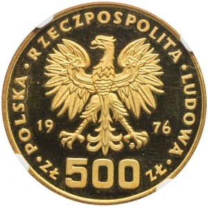 PRÓBA, 500 złotych 1976, Pułaski