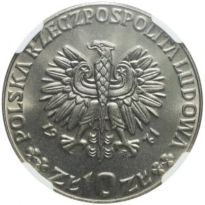 10 złotych 1971, FAO, PRÓBA, miedzionikiel, mennicze