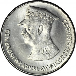 RR-, 50 złotych 1981, Sikorski, DESTRUKT - DOUBLE DIE