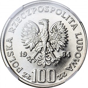 RRR-, 100 złotych 1984, Wincenty Witos, PROOFLIKE