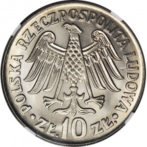 10 złotych 1964 Kazimierz Wielki, wypukły