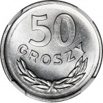 50 groszy 1968, rzadki rocznik, mennicze