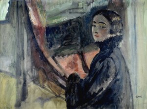 ANERI Irena Weissowa (1888-1981), Portret własny, ok. 1910