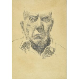 Stanisław KAMOCKI (1875-1944), Autoportret z fragmentem głowy