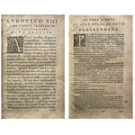 GROTIUS - DE JURE BELLI AC PACIS 1651 r.