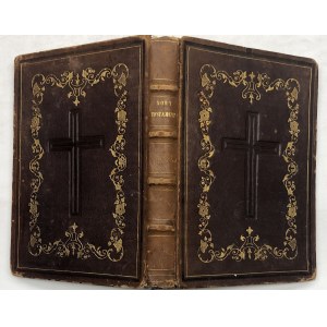 BIBLIA W ŁADNEJ OPRAWIE 1858 r. DRZEWORYTY
