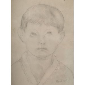 Tadeusz Makowski (1882 Oświęcim - 1932 Paryż), Portret chłopca