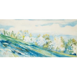 Julian Fałat (1853 Tuligłowy - 1929 Bystra), Primavera a Bystra, 1913.