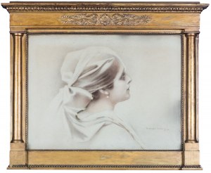 Piotr Stachiewicz (1858 Nowosiółki/Podole - 1938 Kraków), Popiersie kobiety