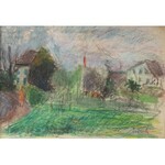 Zygmunt Schreter (1886 Łódź - 1977 Francja), Pejzaż letni
