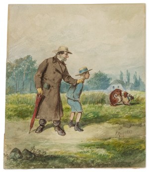 Kostrzewski Franciszek (1826-1911), Lekcja z zoologii I, 1887