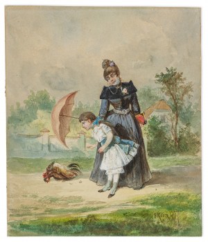 Kostrzewski Franciszek (1826-1911), Lekcja z zoologii II, 1887