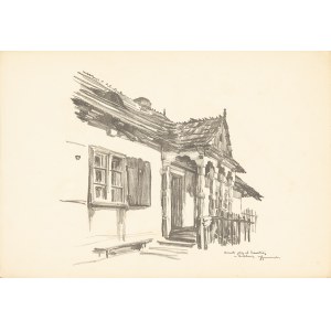 Gumowski Jan Kanty (1883-1946), Lublin. Domek przy ul. Szewskiej, 1917