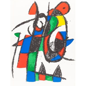 Miró Joan (1893-1983), Kompozycja II, 1972