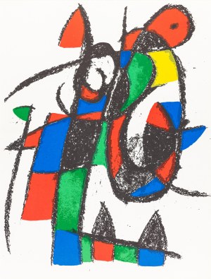 Miró Joan (1893-1983), Kompozycja II, 1972