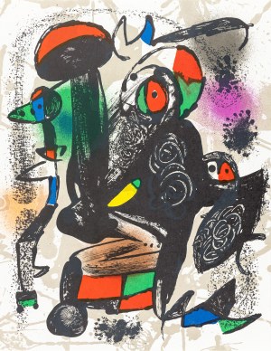 Miró Joan (1893-1983), Kompozycja III, 1972
