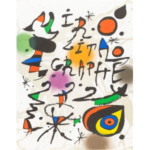 Miró Joan (1893-1983), Kompozycja III (wariant), 1972