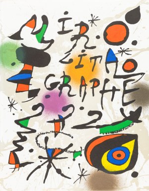 Miró Joan (1893-1983), Kompozycja III (wariant), 1972